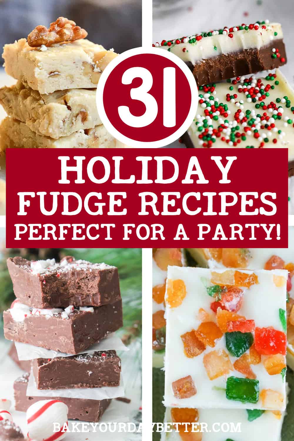 31 holiday fudge recipes perfect for a party