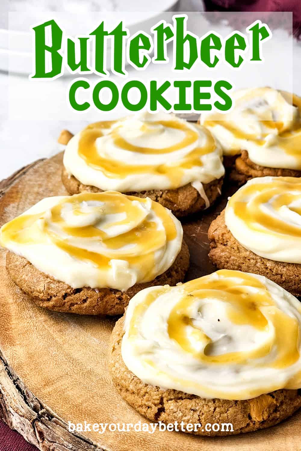 Butterbeer cookies