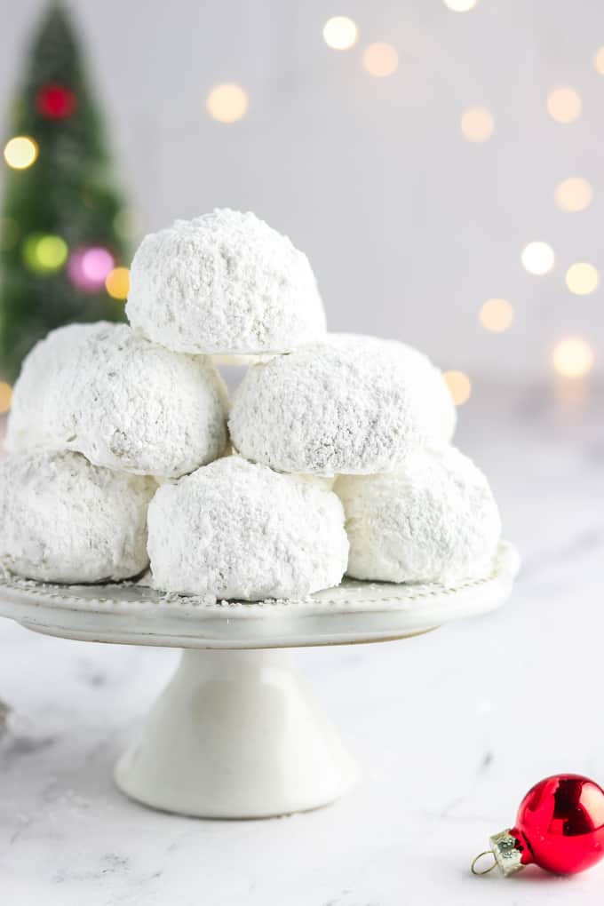 vegan snowball cookies 2