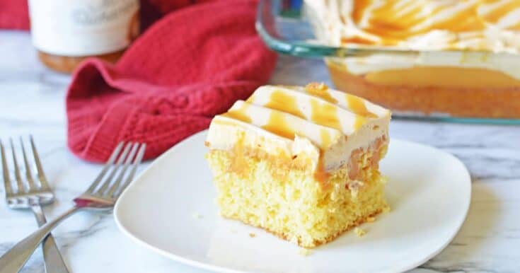 Butterbeer Poke Cake facebook