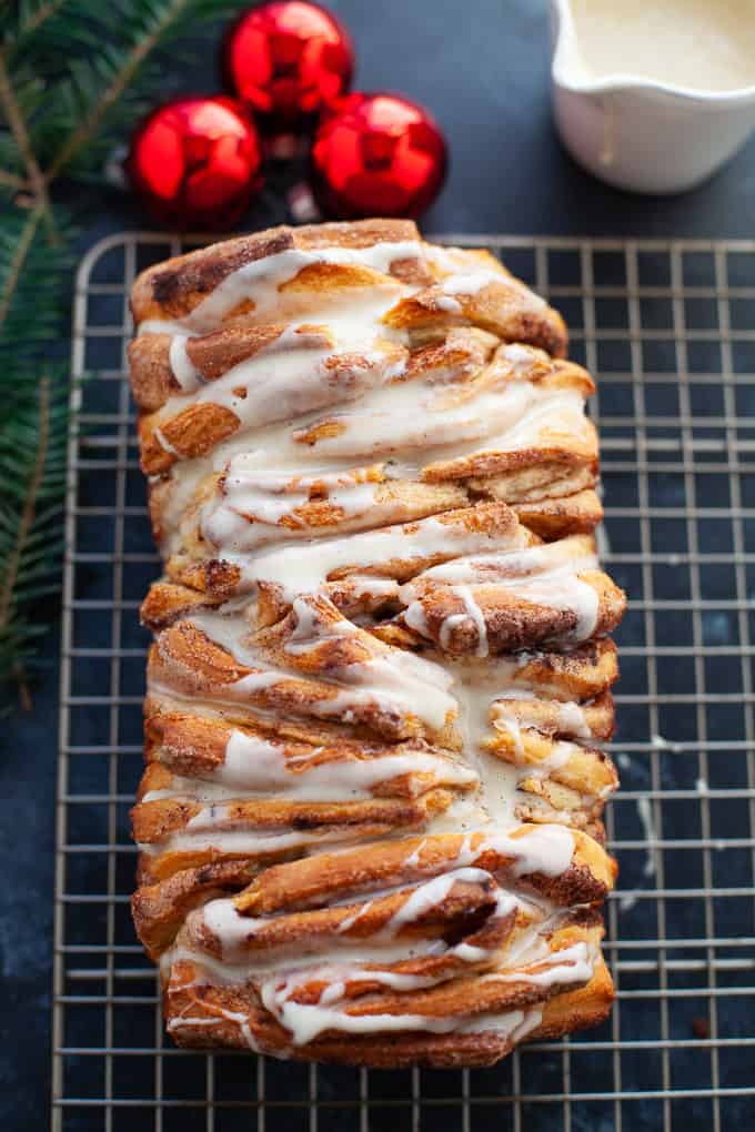 Eggnog Pull Apart Bread 3 2