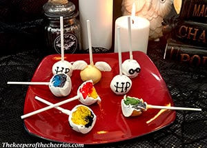 Harry Potter Sorting hat cake pops smmmmm