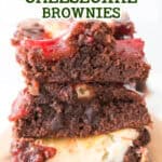 strawberry cheesecake brownies