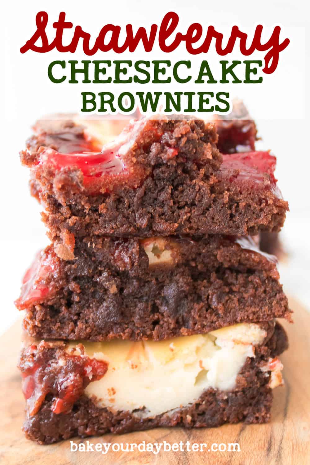 strawberry cheesecake brownies