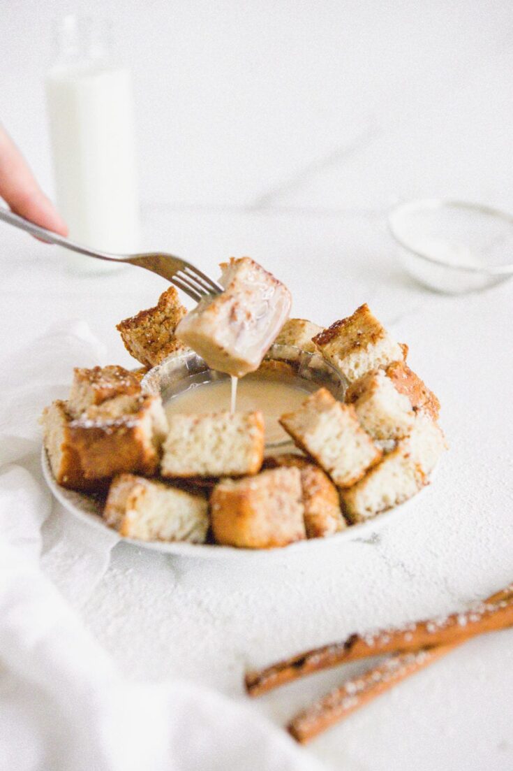 gluten free eggnog french toast bites basicswithbails