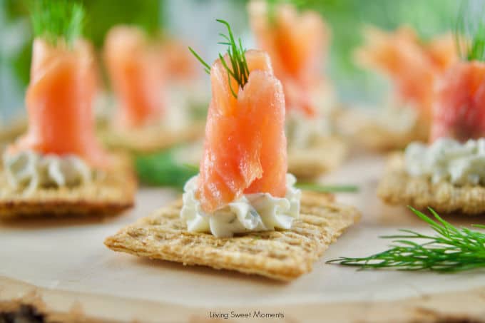 smoked salmon and dill canapes recipe 1