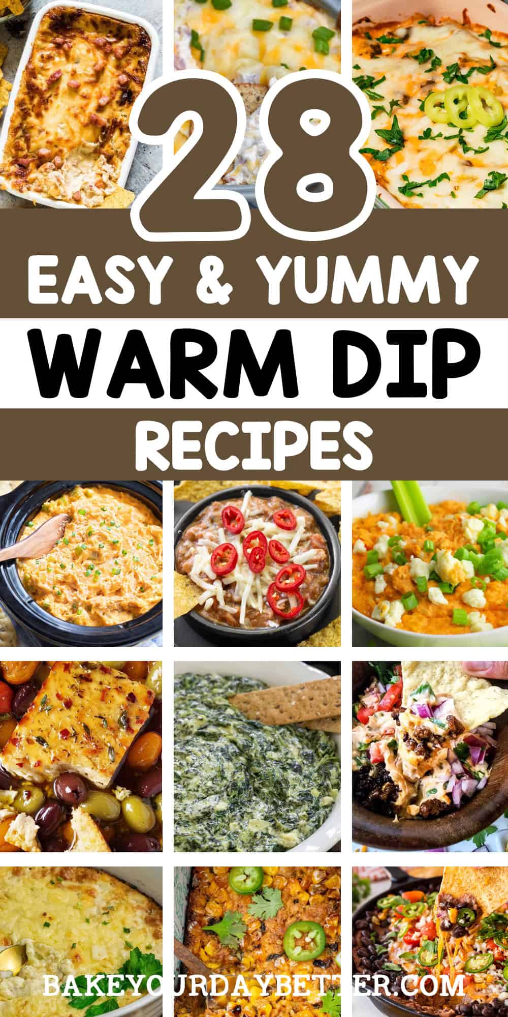 28 easy and yummy warm dip recipes