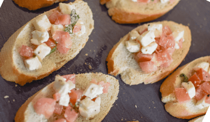 Feature bruschetta