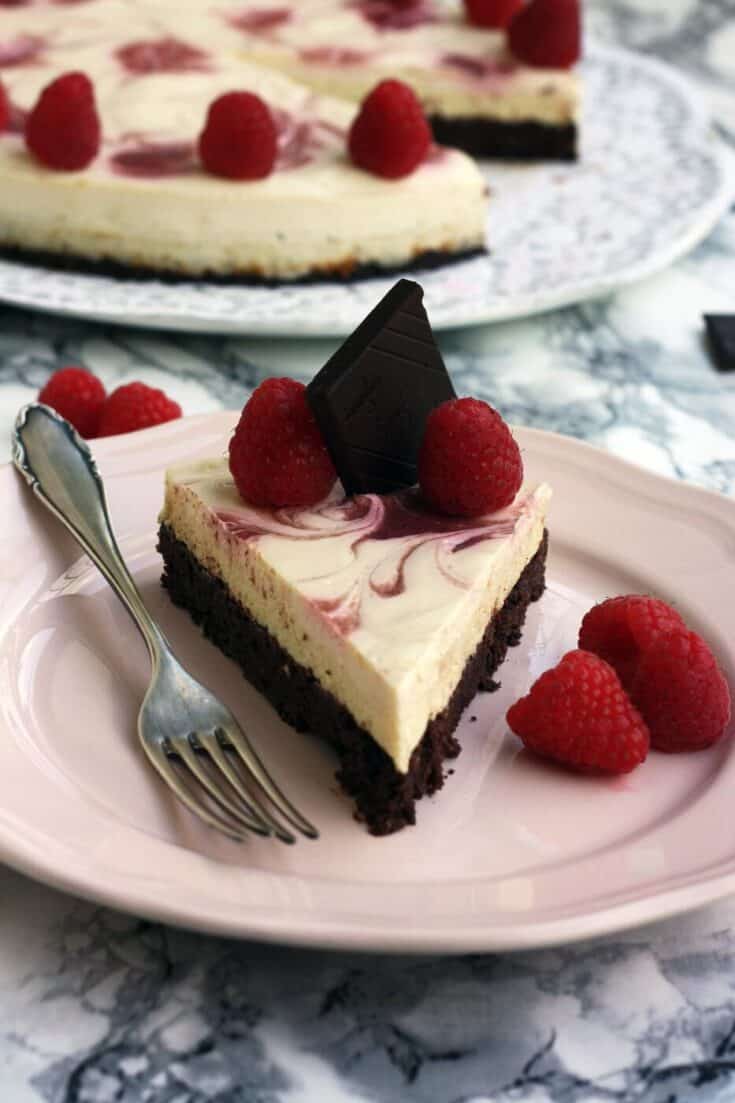 Healthy brownie cheesecake 5