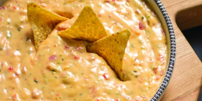 Hummus Queso Dip FB