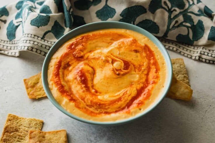 Spicy Harissa Whipped Tofu Dip 09