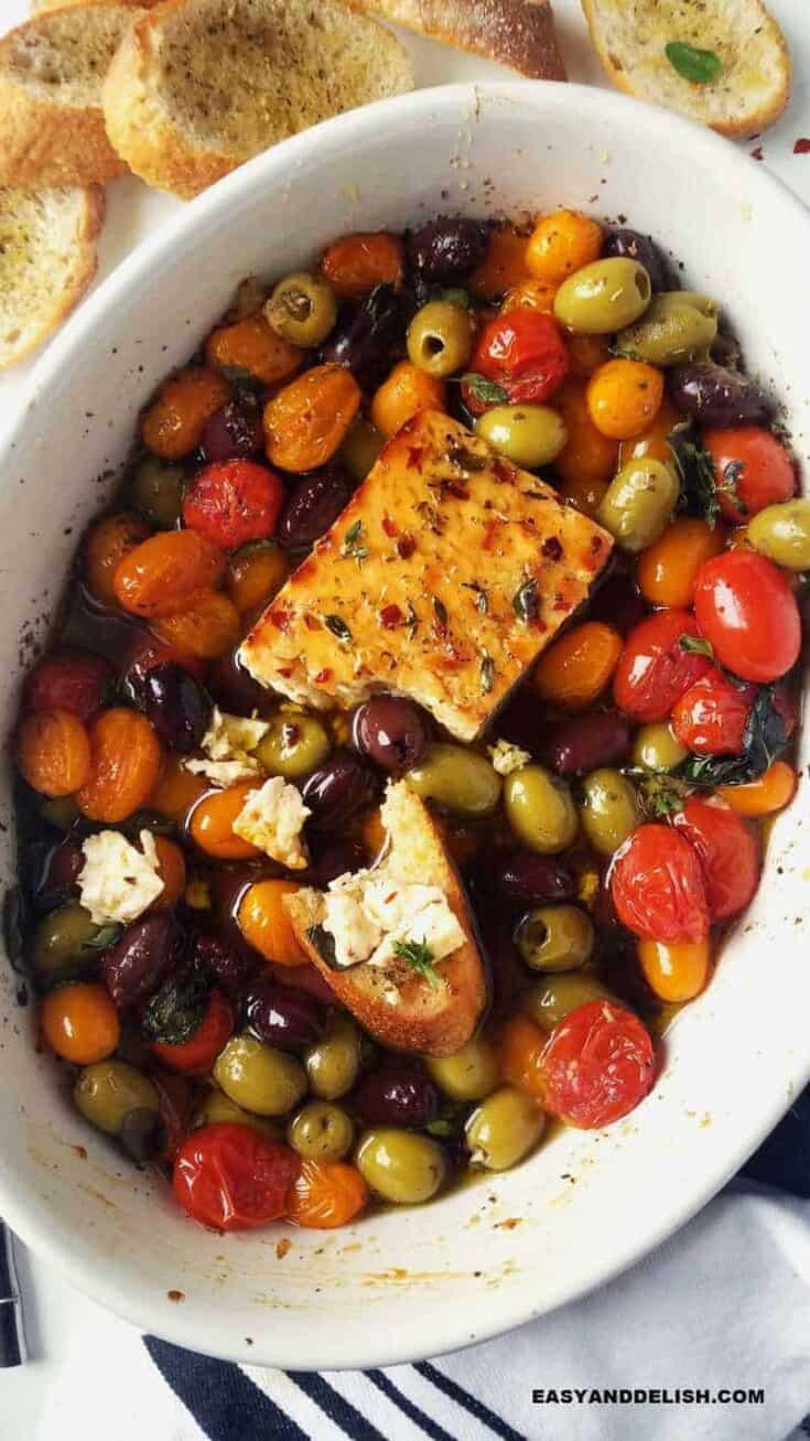 baked feta appetizer 3