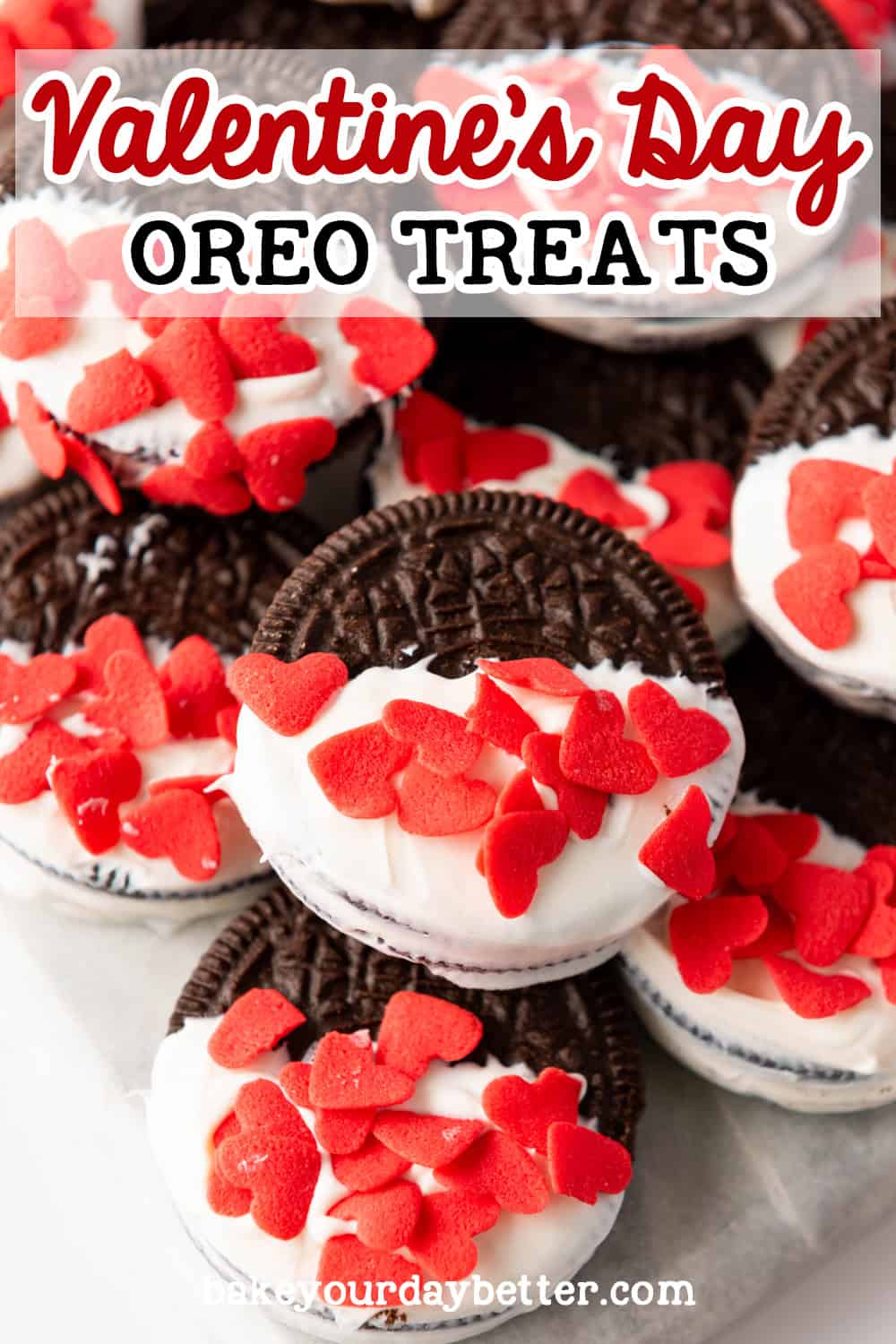 valentine's day oreo treats