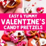 easy and yummy valentine's candy pretzels
