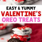 easy and yummy valentine's oreo treats