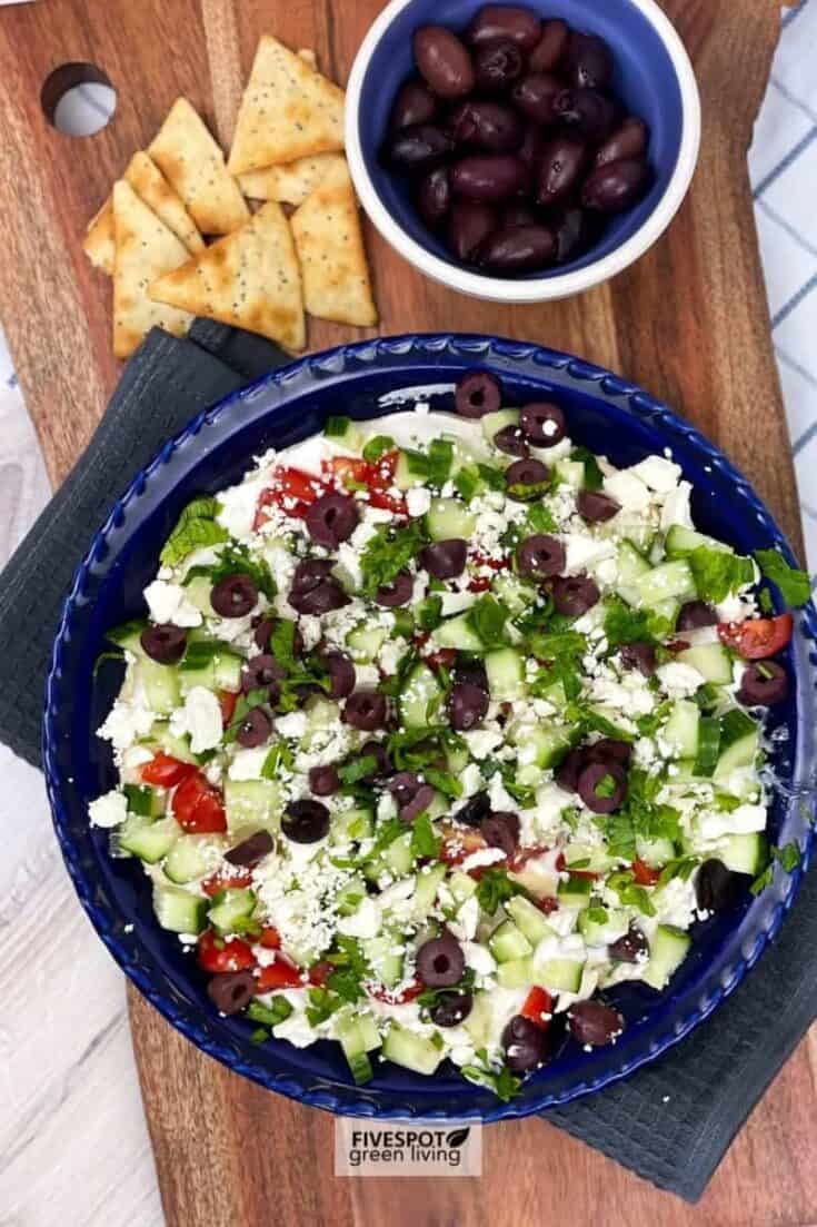 greek salad appetizer dip