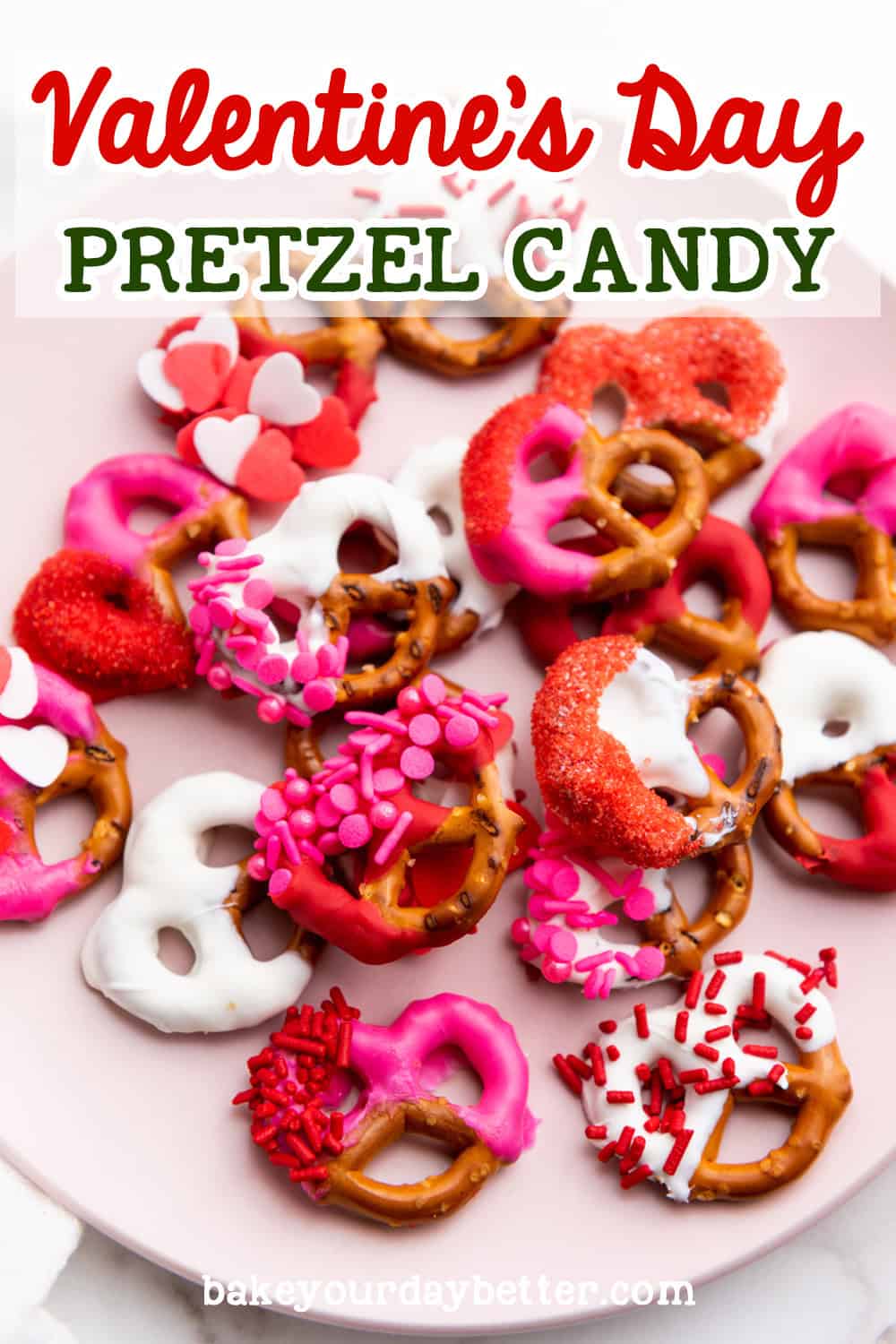 valentine's day pretzel candy