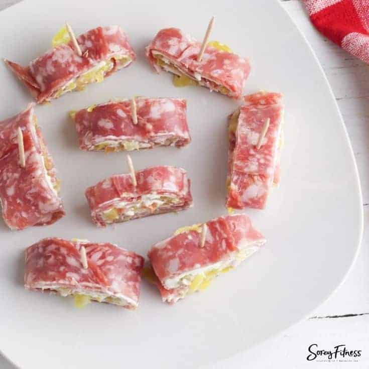 3 ingredient salami pinwheels min