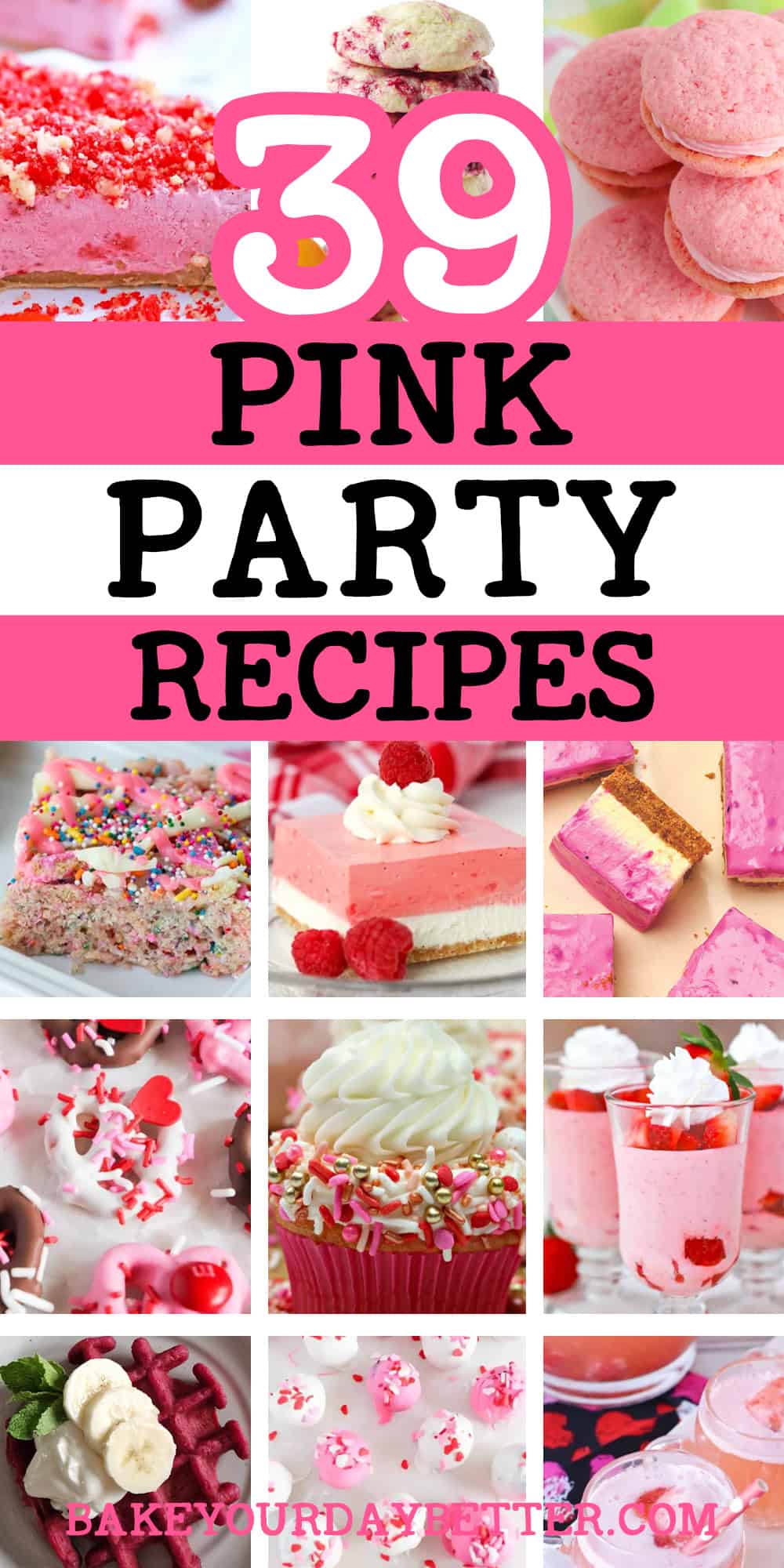 39 pink party recipes