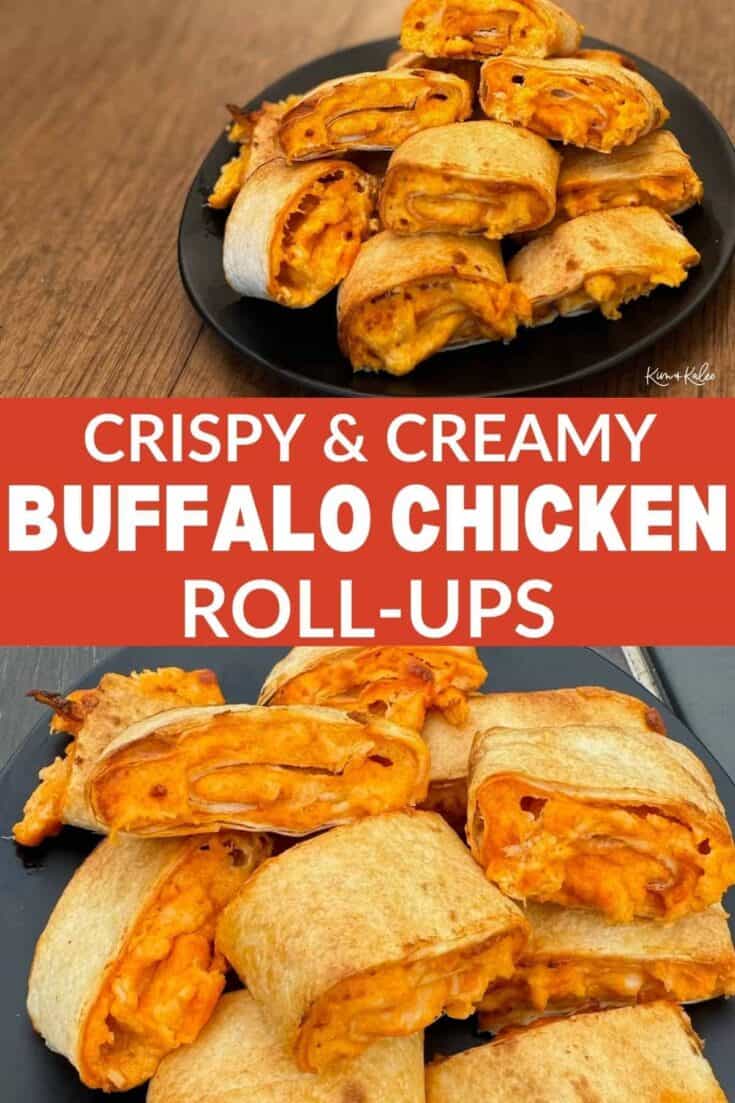 BUFFALO CHICKEN ROLL UPS