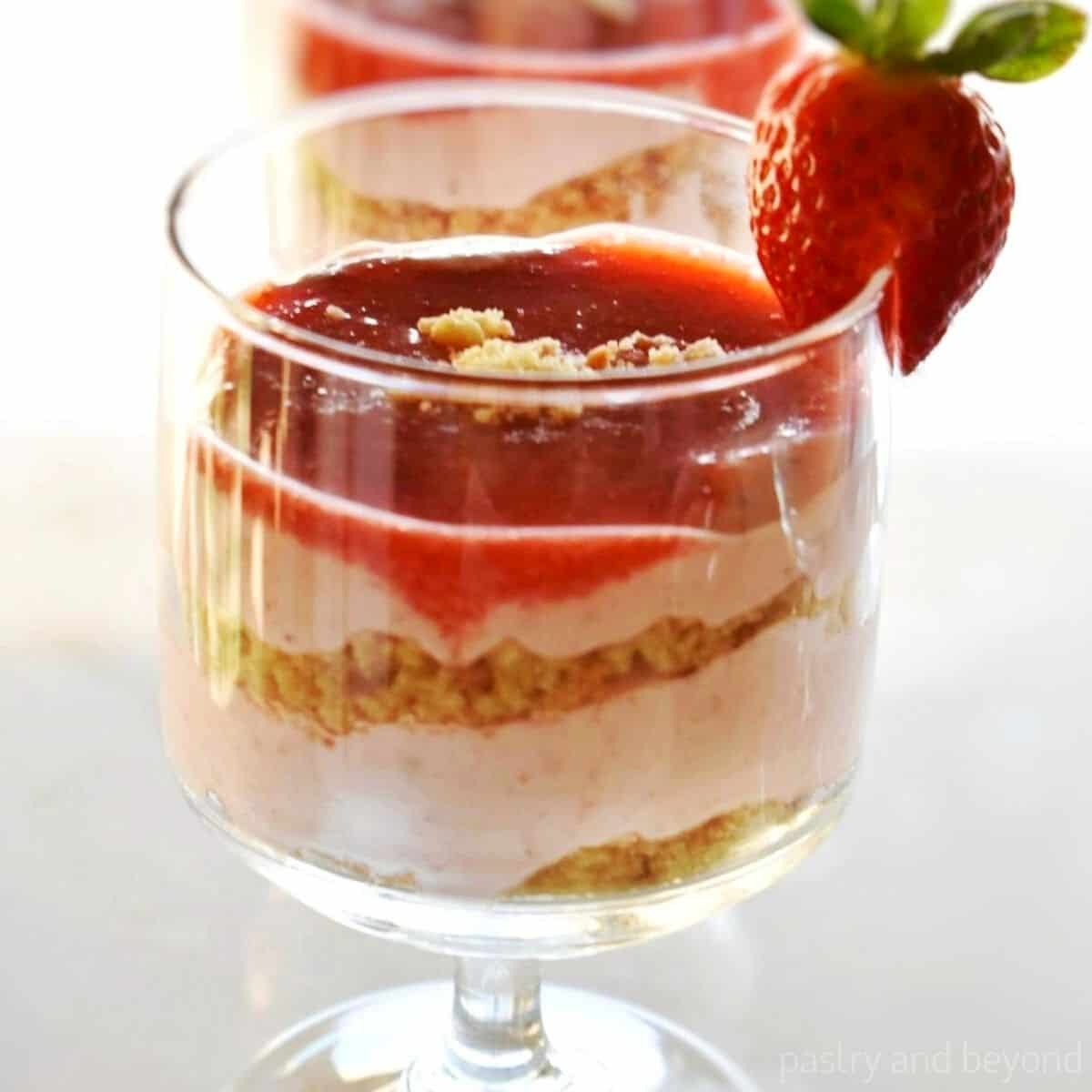 Easy Strawberry Mousse Dessert