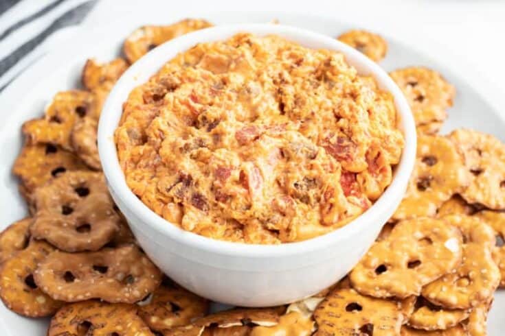 Meat Lovers Crock Pot Pizza Dip 9