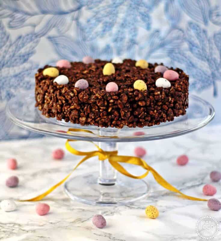 Mini Egg Chocolate Rice Crispy Cake 4 lr2