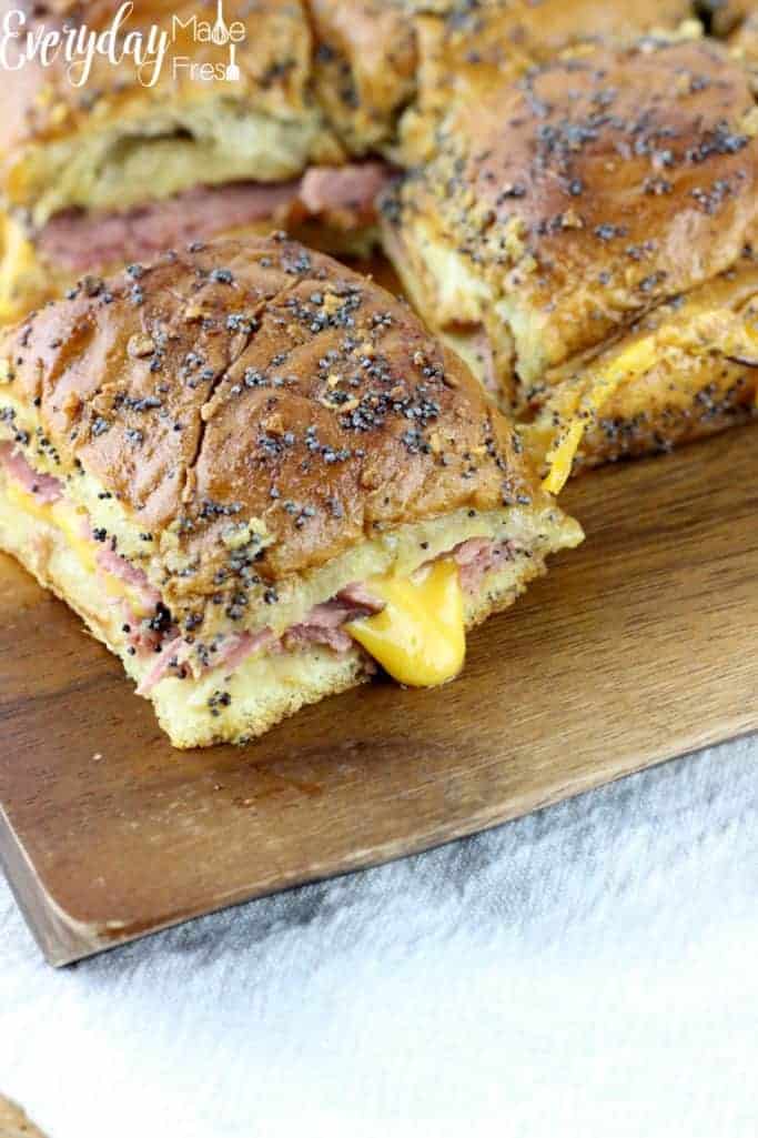 Roast Beef and Cheddar Sliders 1