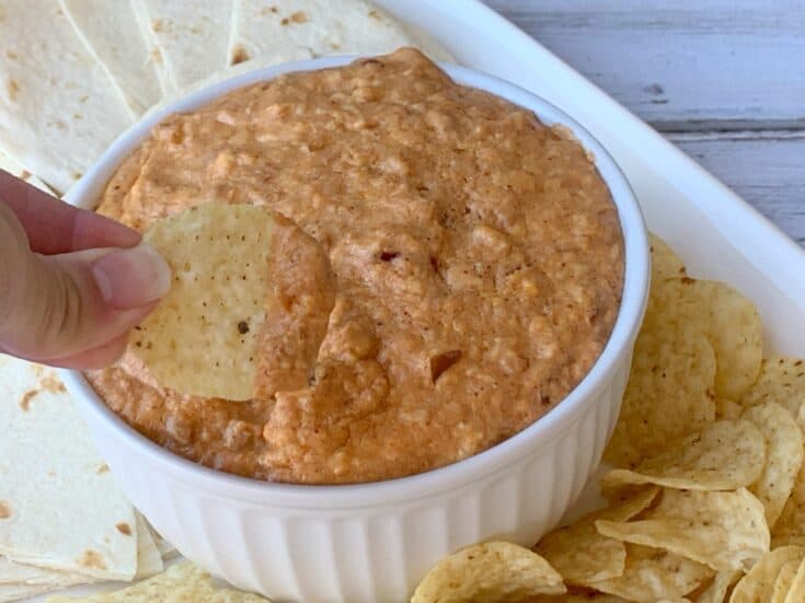 Serving Bean Dip Recipe scaled 1