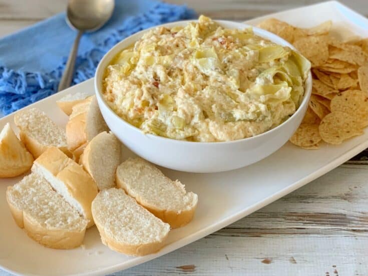 Slow Cooker Artichoke Dip scaled 1