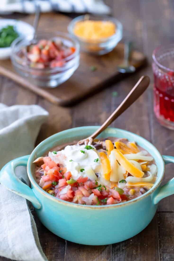 Slow Cooker Chicken Enchilada Chili 7 1200 1