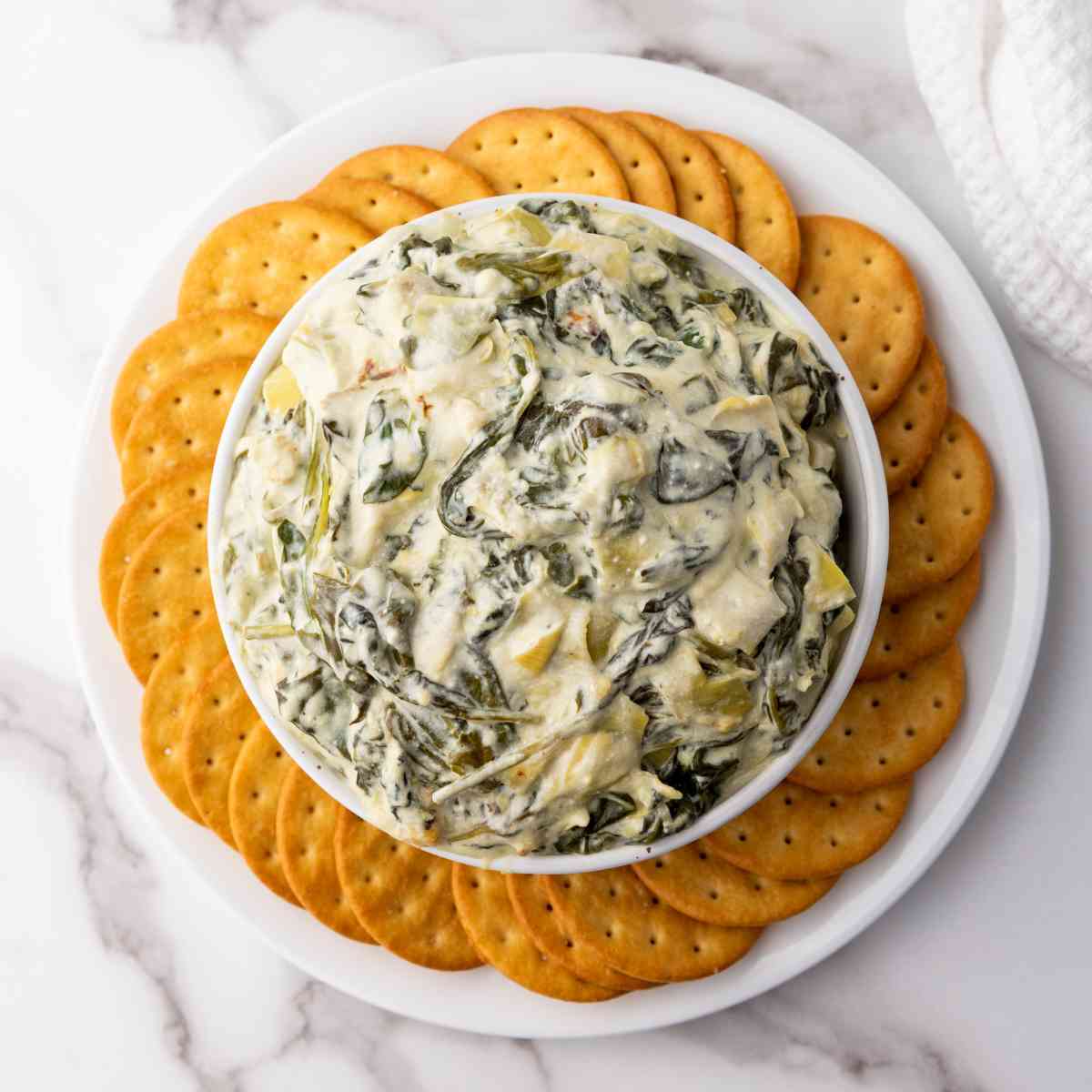 Slow Cooker Spinach Artichoke Dip FI