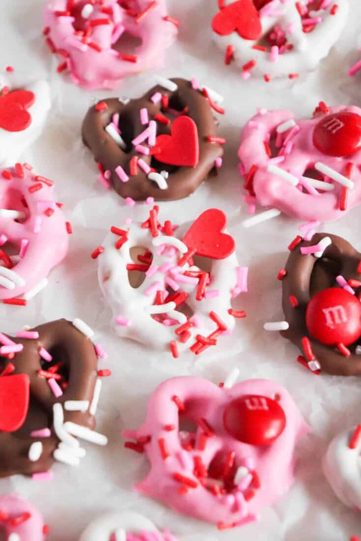 Valentines Day Chocolate Dipped Pretzel Recipe 14 scaled 1