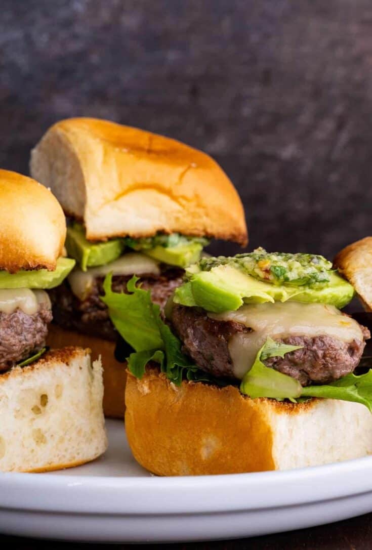 chimichurri beef sliders