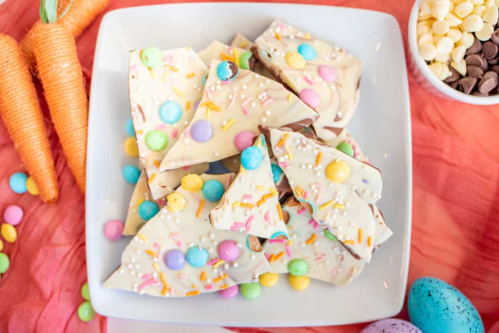 easter chocolate bark