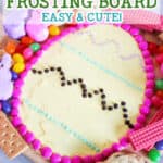 easter egg frosting board easy and cute