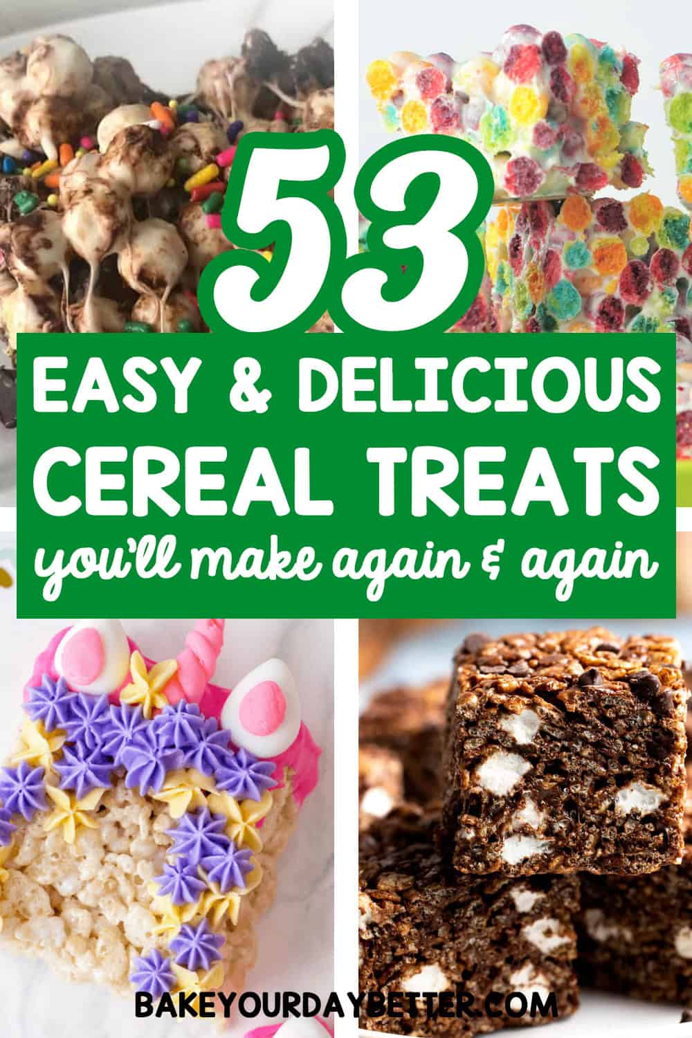 53 easy & delicious cereal treats you'll make again and again