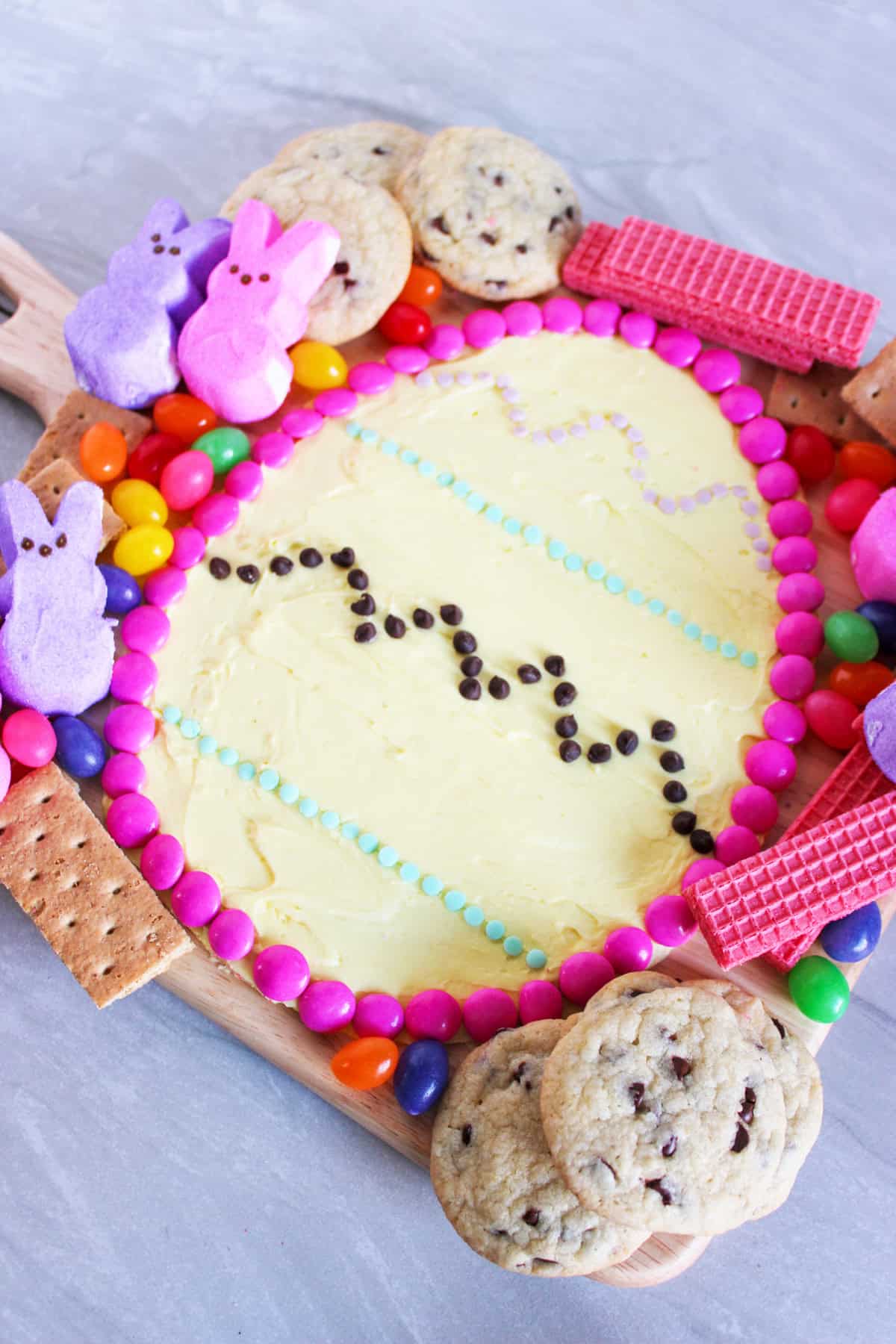 easy easter frosting board