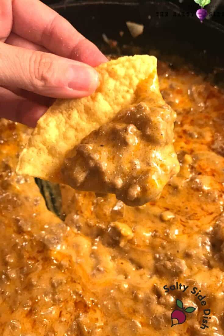 enchilada dip with beef