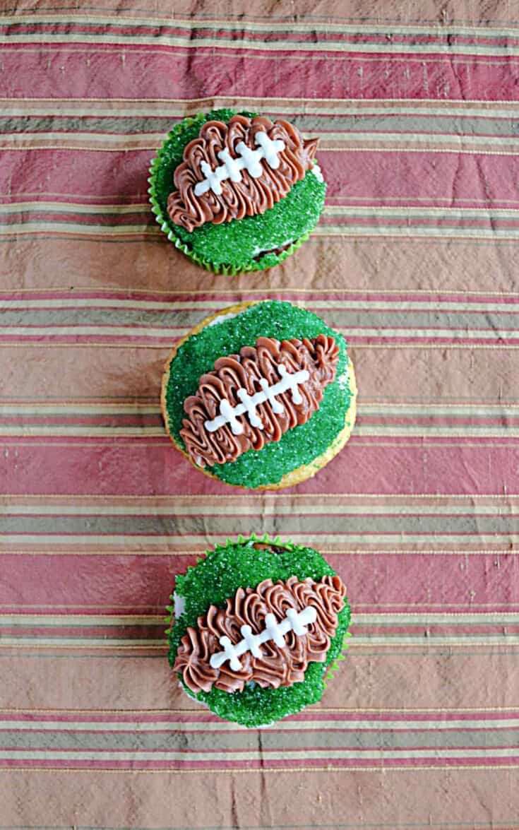 football cupcakes 4