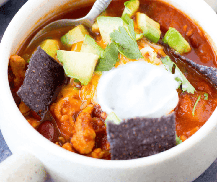 healthy turkey chili FB