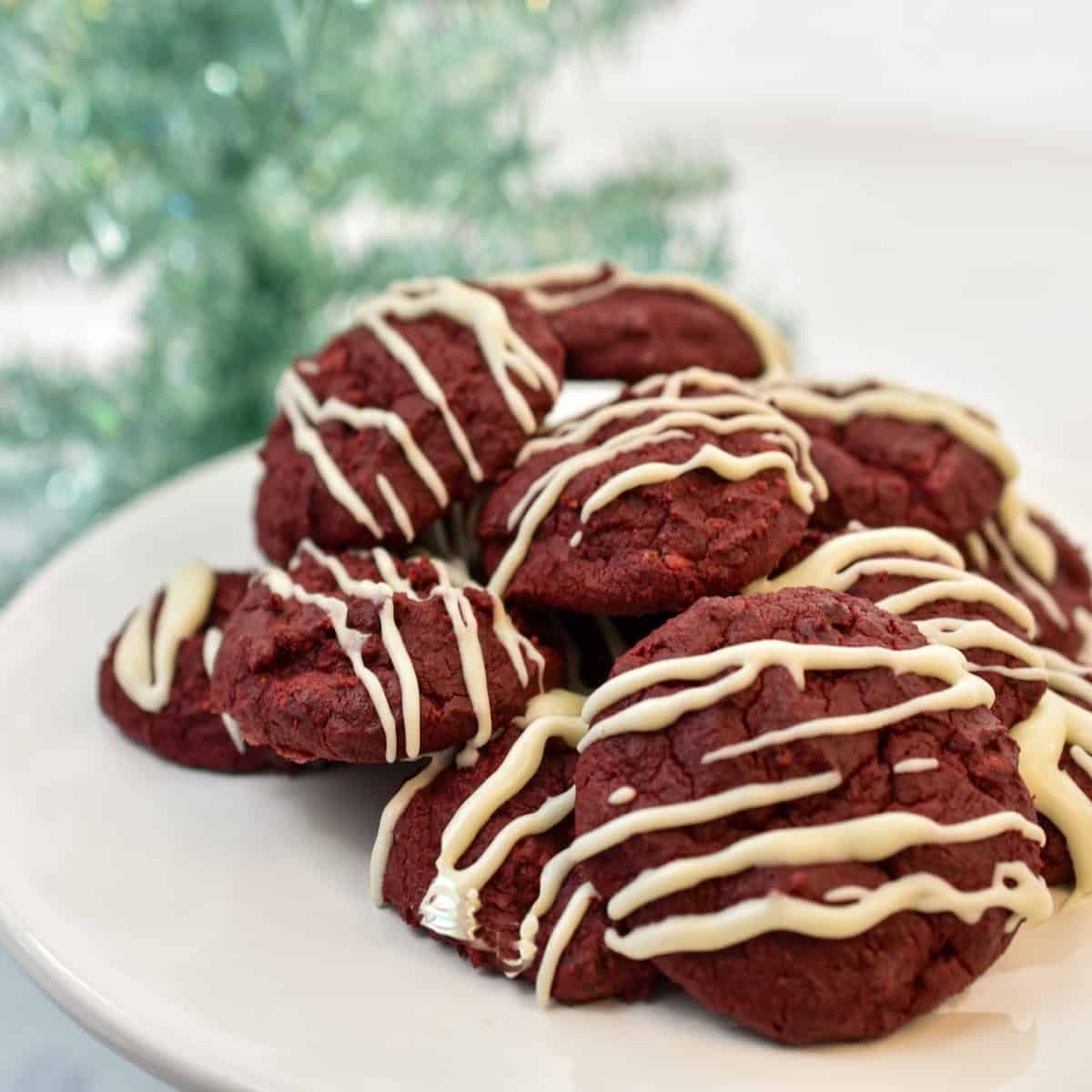 low carb red velvet cookies easy