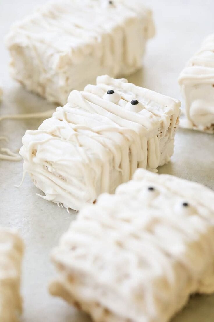 mummy rice krispie treats 26