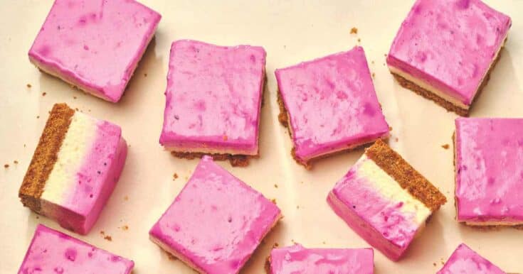 no bake dragon fruit cheesecake fb