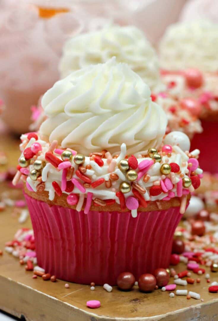 pink cupcakes