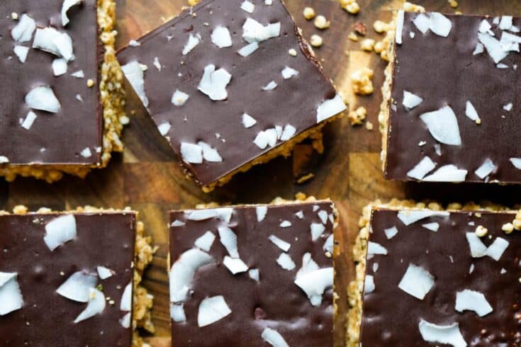 puffed quinoa bars