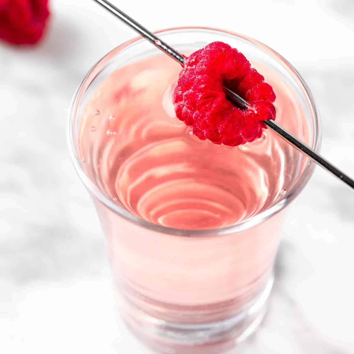 raspberry lemon drop shot featured image