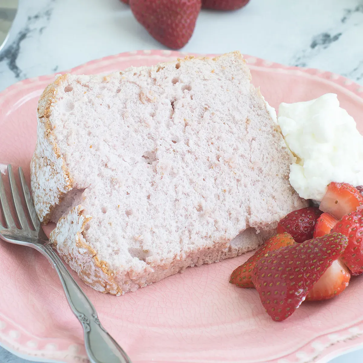 strawberry angel food featured