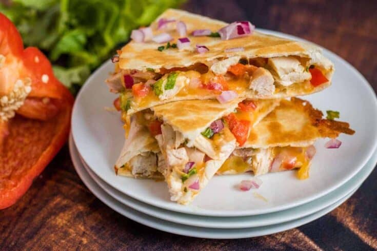 Chicken Quesadillas 14