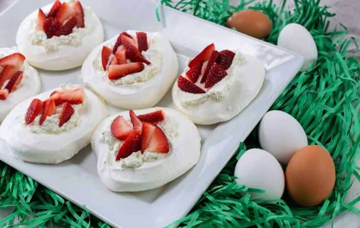 Easter Meringue Nests